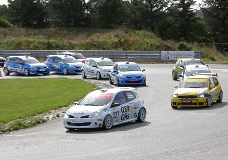 Starten på Danish Endurance Championship løbet.